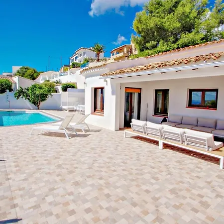 Suerte - Sea View With Private Pool In Moraira Willa